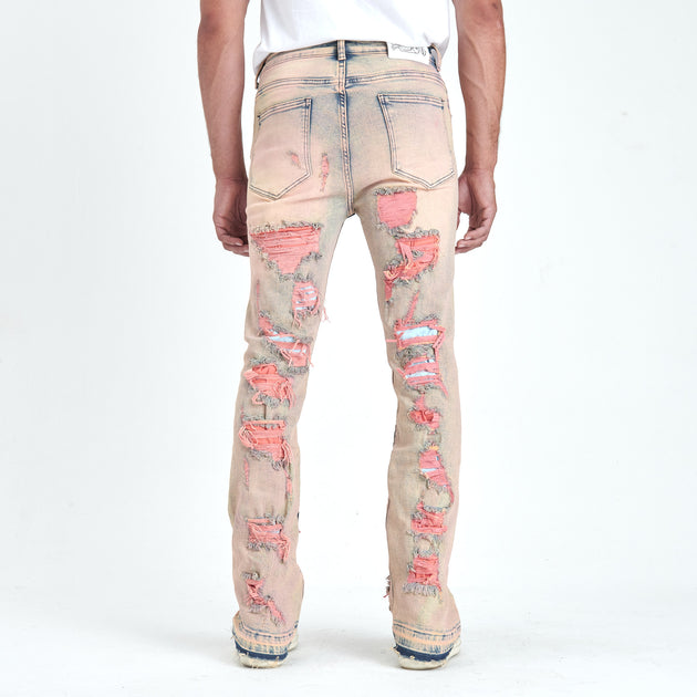 ICE WATER STACKED JEANS – Sugarhill