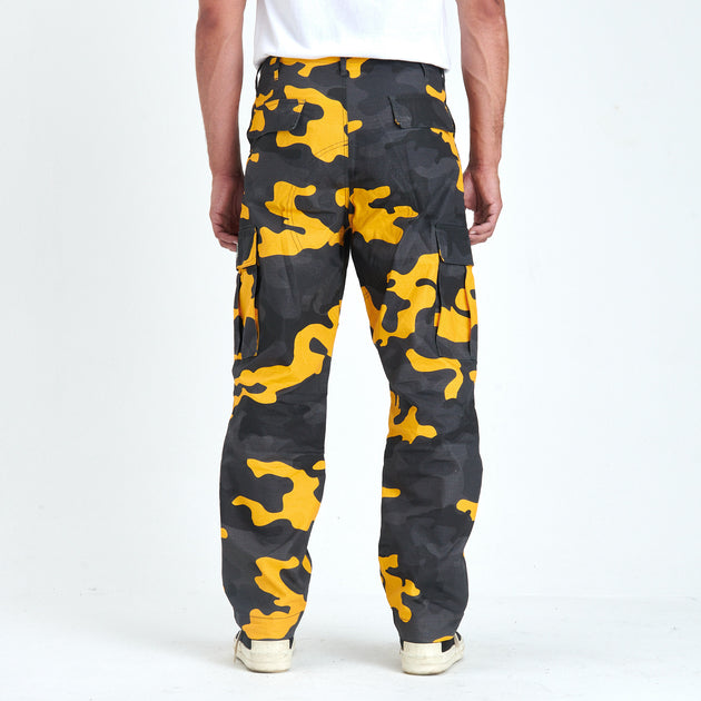 RPG RIPSTOP CARGO PANTS (GOLD CAMO) – Sugarhill