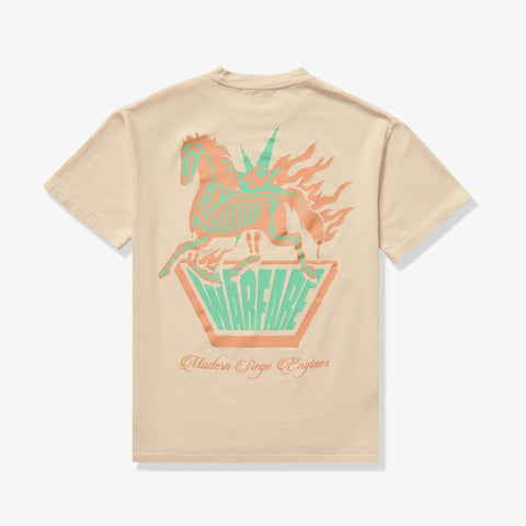"Warfare" T-Shirt (wheat vintage)