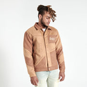 "Devout" Suede Jacket (brown)