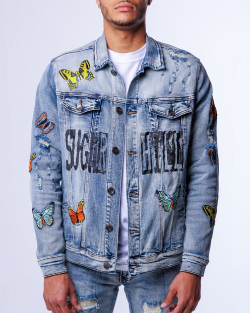 CYCLES DENIM JACKET – Sugarhill