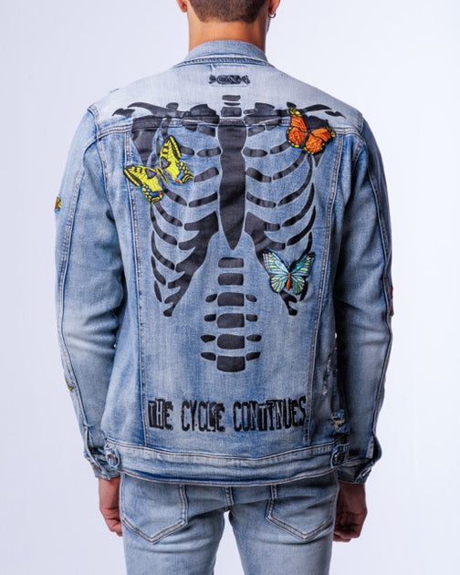 CYCLES DENIM JACKET – Sugarhill