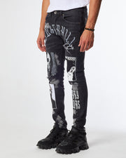 RUTHLESS JEANS (BLACK PAINT)