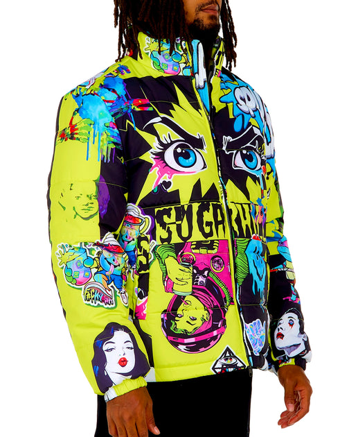 HAZARD PSYCHO PUFFER JACKET – Sugarhill