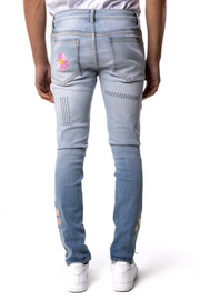 FLY AWAY JEANS (ASH BLUE)