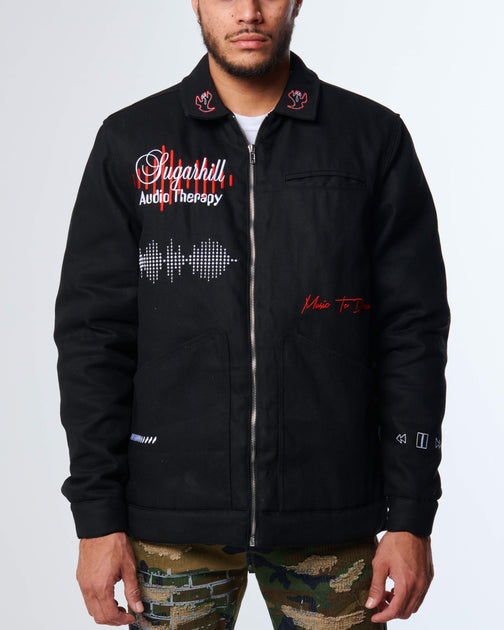 AUDIO THERAPY WORK JACKET (BLACK) – Sugarhill