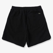 "Zambia" Woven Terry Shorts (black)