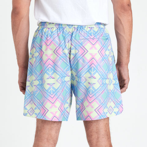 CRYSTALIZE SHORTS (BLUE CANDY PAINT)