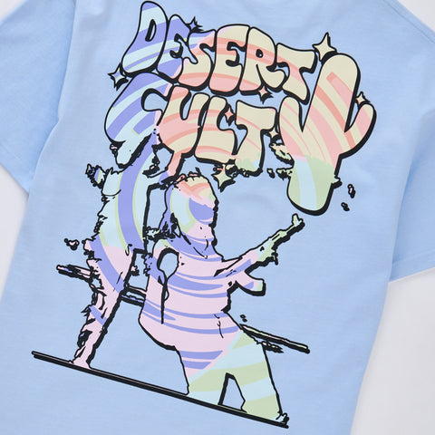 DESERT CULT T-SHIRT (BABY BLUE)