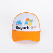 "Corporate" Trucker Hat (orange/white)