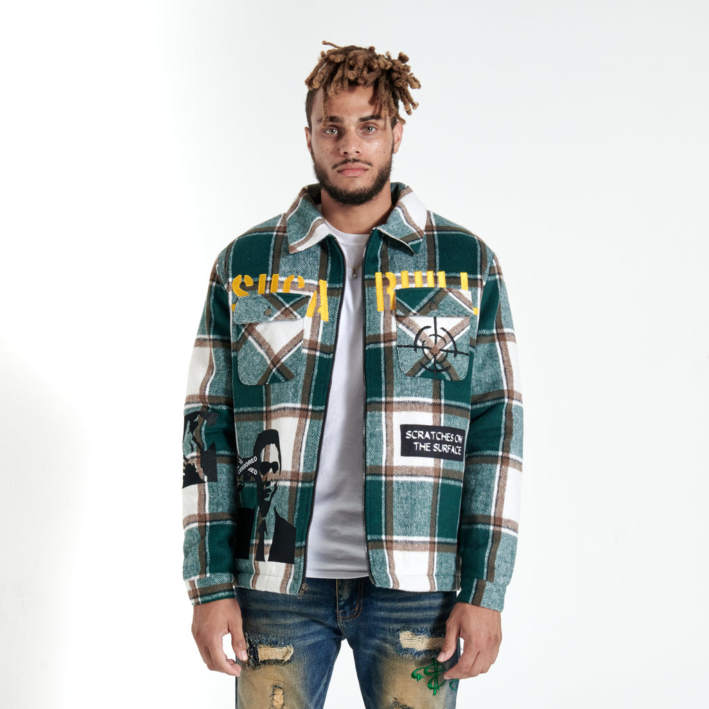 SCRATCH WOVEN JACKET – Sugarhill