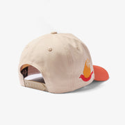 "Basilisk" Twill Hat (cream/rust)