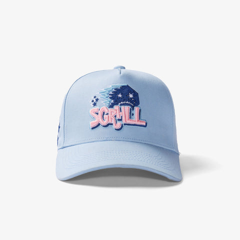 "Sunburn" Twill Hat (baby blue)