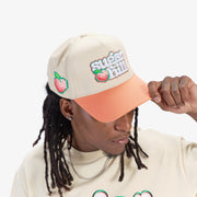 "Peaches" Twill Hat (cream/peach)