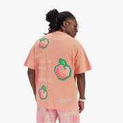 "Peaches" T-Shirt (vintage salmon)