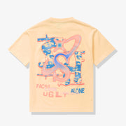 "Faces" T-Shirt (vintage yellow)