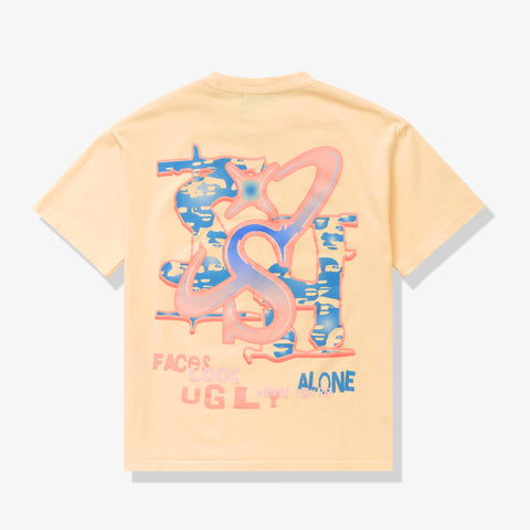 "Faces" T-Shirt (vintage yellow)