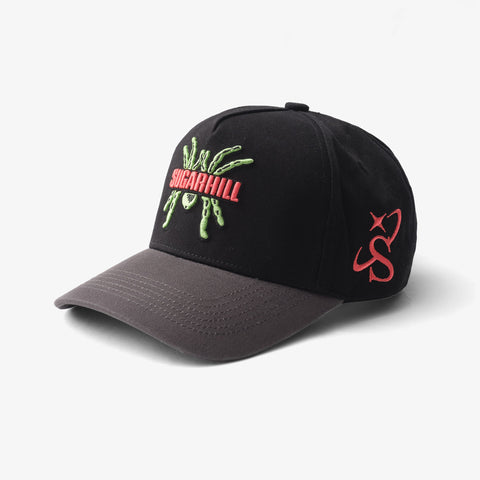 "Radioactive" Twill Hat (black/grey)