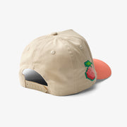 "Peaches" Twill Hat (cream/peach)