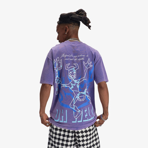 "Oh Well" T-Shirt (vintage purple)