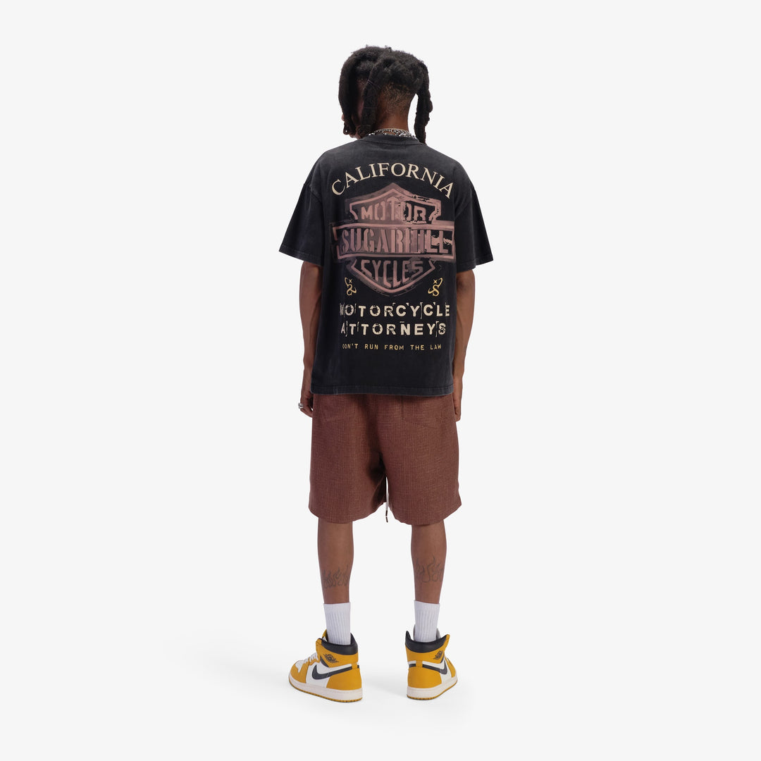 【YOURNUS】Guilty Damage Pigment T-Shirt BLEGH T-Shirt – Anime Night