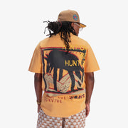 "Hunters" T-Shirt (vintage gold)