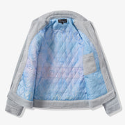 "Toxins" Plush Jacket (baby blue)