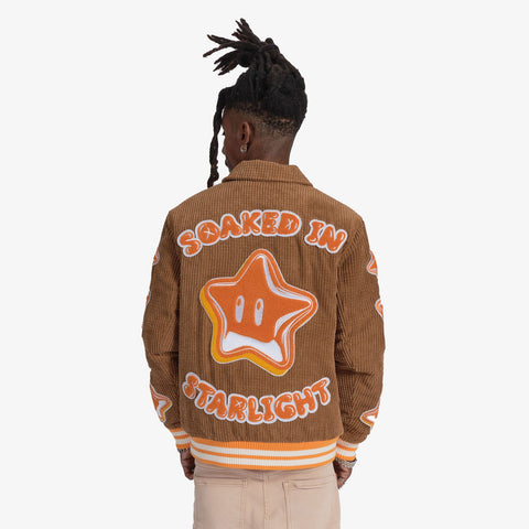 "Starlight" Corduroy Jacket (chocolate)