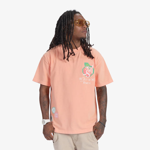 "All Natural" T-Shirt (vintage mango)