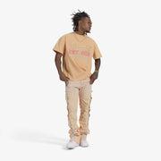 "Revolver" Stacked Denim (desert/orange)