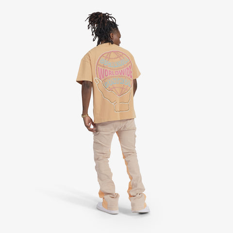 "Revolver" Stacked Denim (desert/orange)