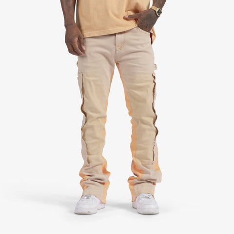 "Revolver" Stacked Denim (desert/orange)