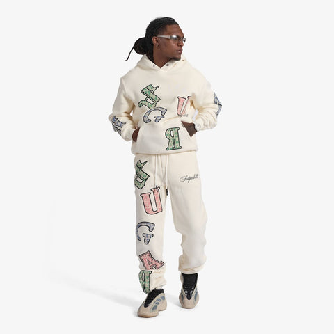 "Cereal" Hoodie (cream)