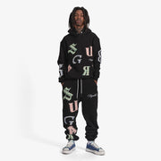 "Cereal" Hoodie (black)