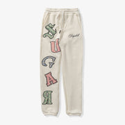 "Cereal" Sweatpants (cream)