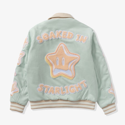 "Starlight" Suede Jacket (mint)