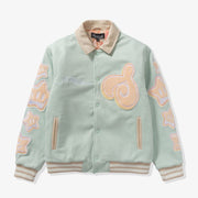 "Starlight" Suede Jacket (mint)