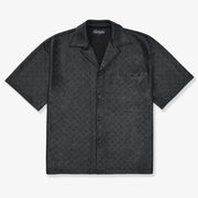 "Madison" Lounge Shirt (black sparkle)