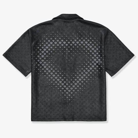"Madison" Lounge Shirt (black sparkle)
