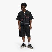 "Reincarnated" Work Shirt (black)