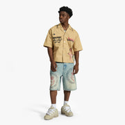 "Appia" Jorts (stone wash)