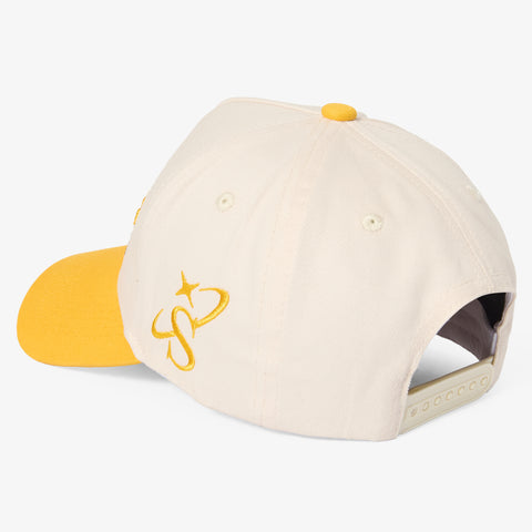 "Dancing" Hat (ivory/gold)