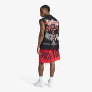 "Sinister" Cutoff Tee (black vintage)