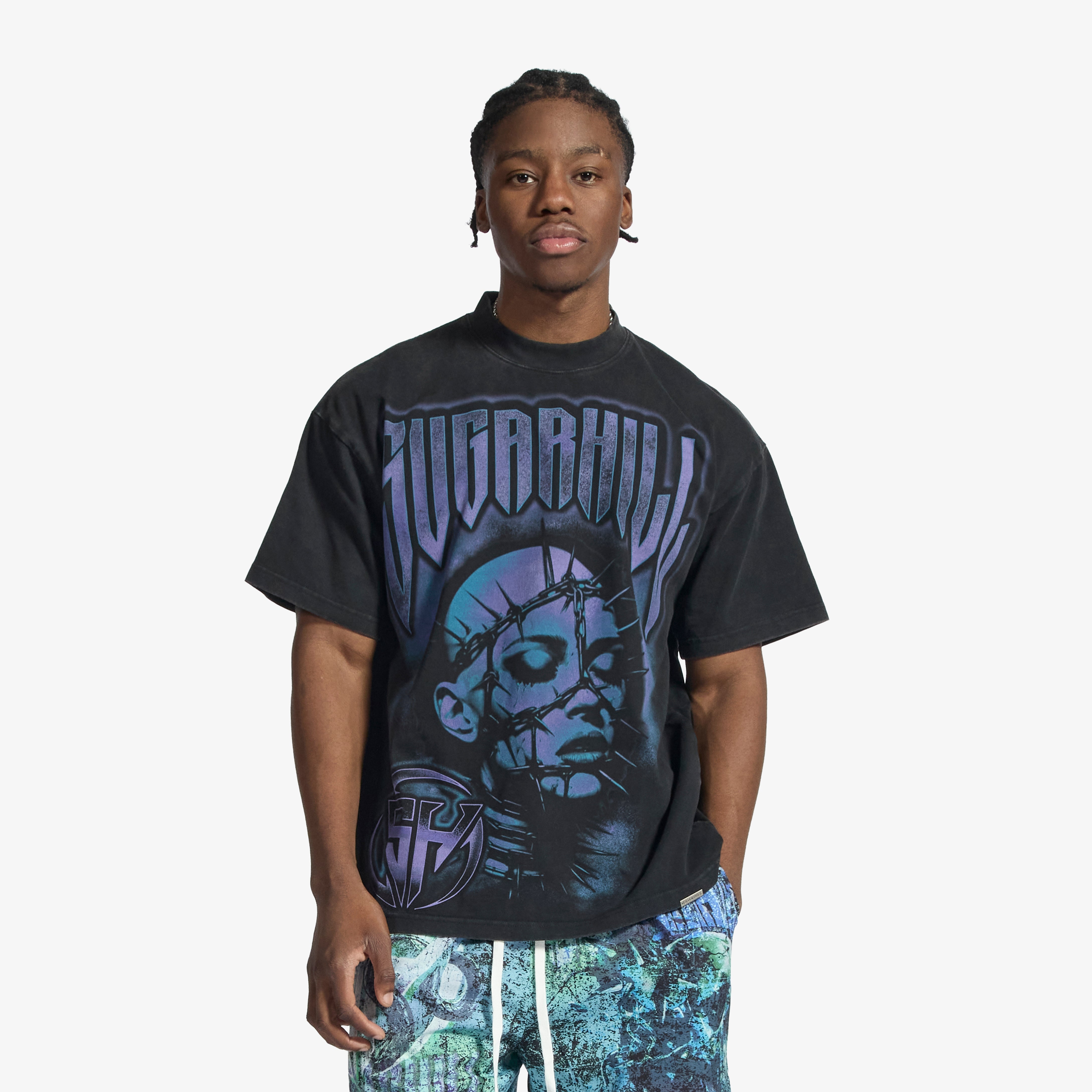 トップス SUGARHILL burn shirt 23ss TEES – Sugarhill