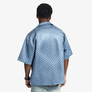 "Madison" Lounge Shirt (blue sparkle)