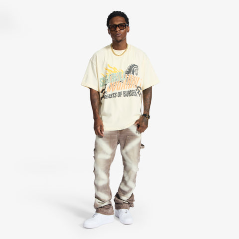 "Beasts Of Burden" T-Shirt (cream)