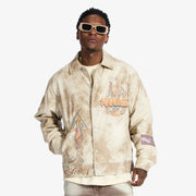 "Franz" Leather Jacket (cracked beige)