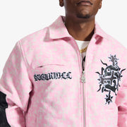 "Widow" Jacket (pink jacquard)