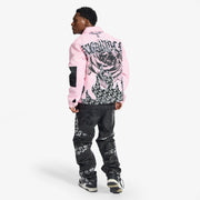 "Widow" Jacket (pink jacquard)
