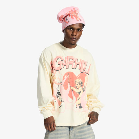 "Disco Dreams" L/S T-Shirt (cream)